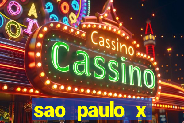 sao paulo x palmeiras palpites